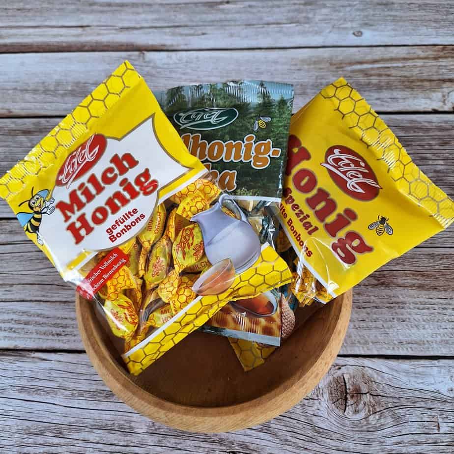 Honigbonbon „Milch und Honig“ gefüllt, 90 g