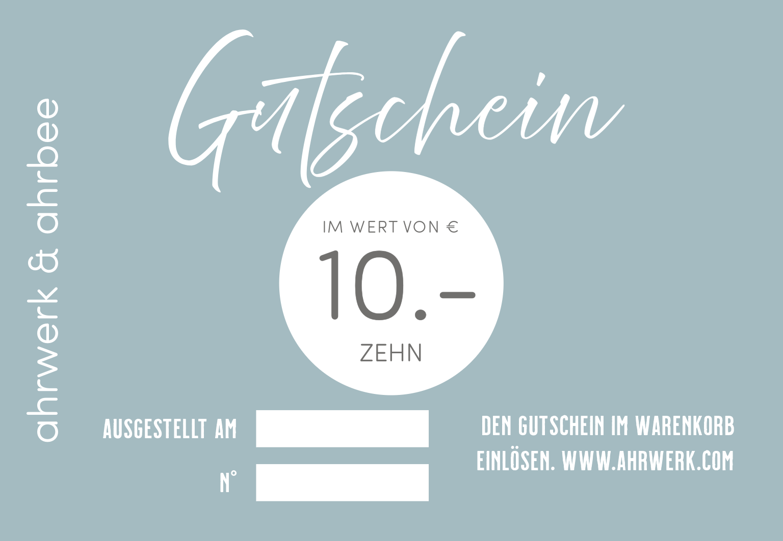 Ahrbee`s Gutscheine