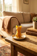 Bienenwachskerze Katze