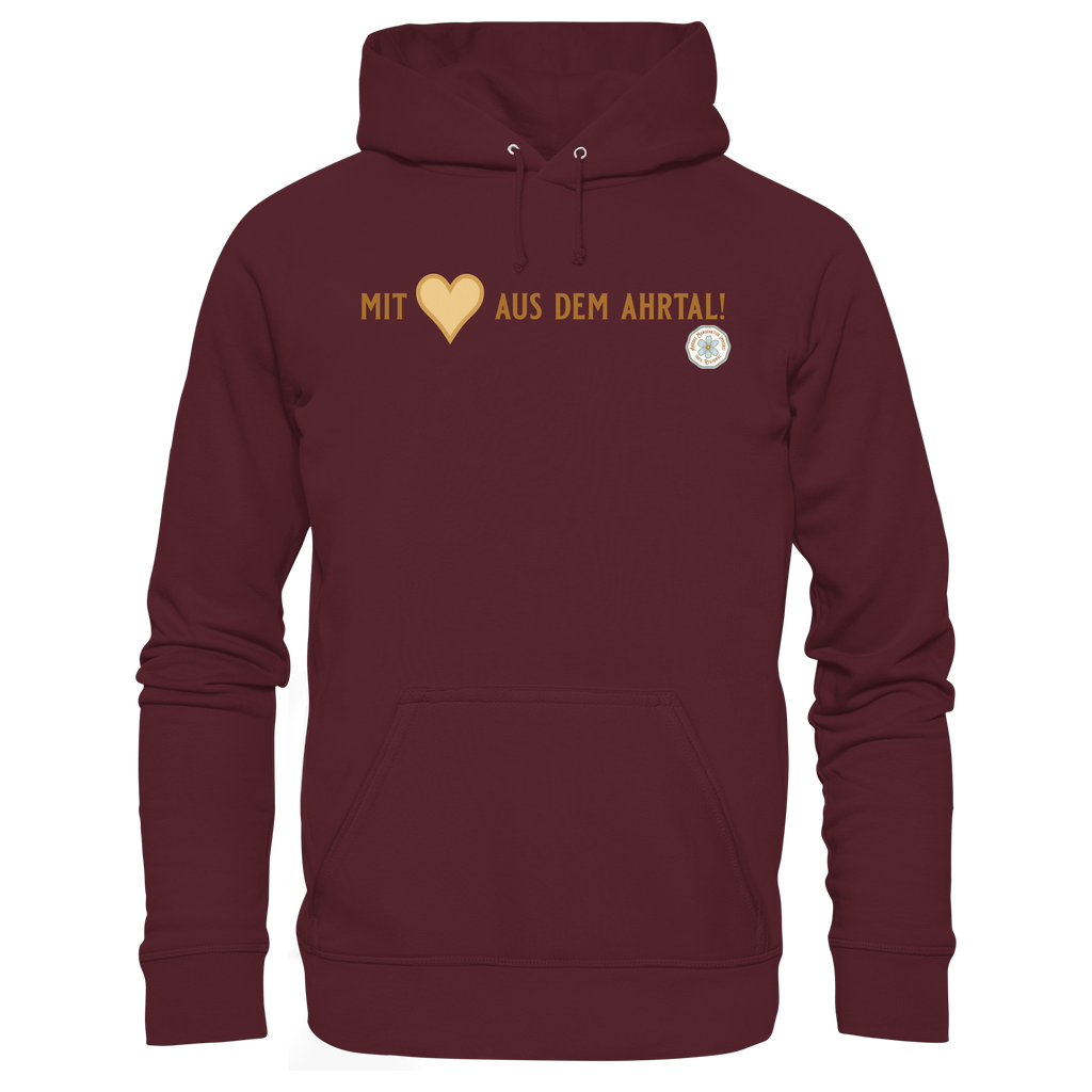Mit Herz aus dem Ahrtal! - Basic Unisex Hoodie