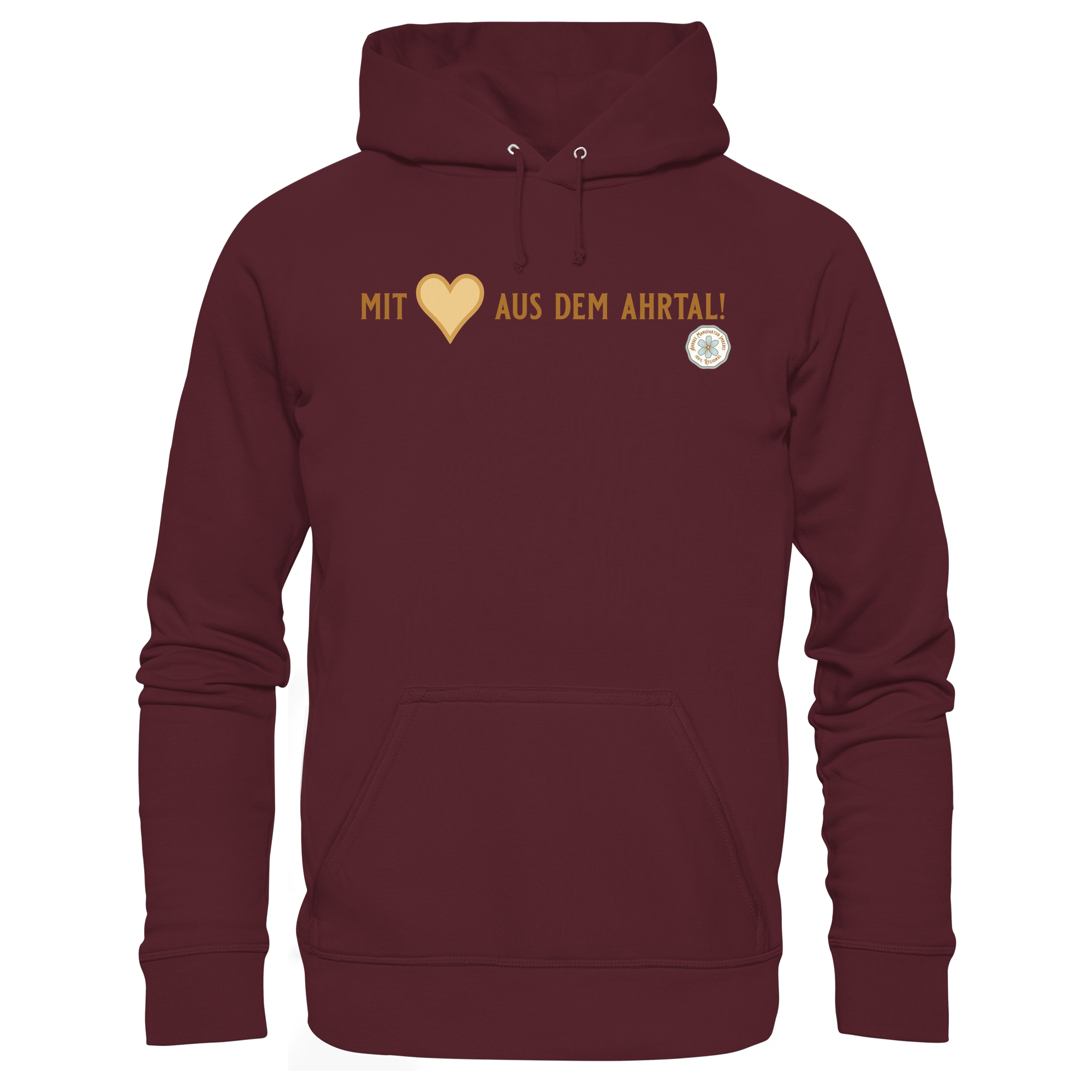 Mit Herz aus dem Ahrtal! - Basic Unisex Hoodie