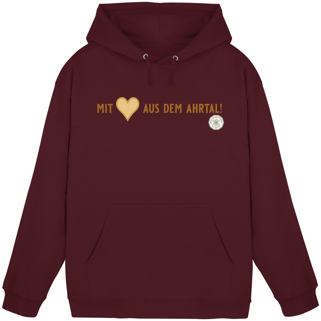 Mit Herz aus dem Ahrtal! - Basic Unisex Hoodie