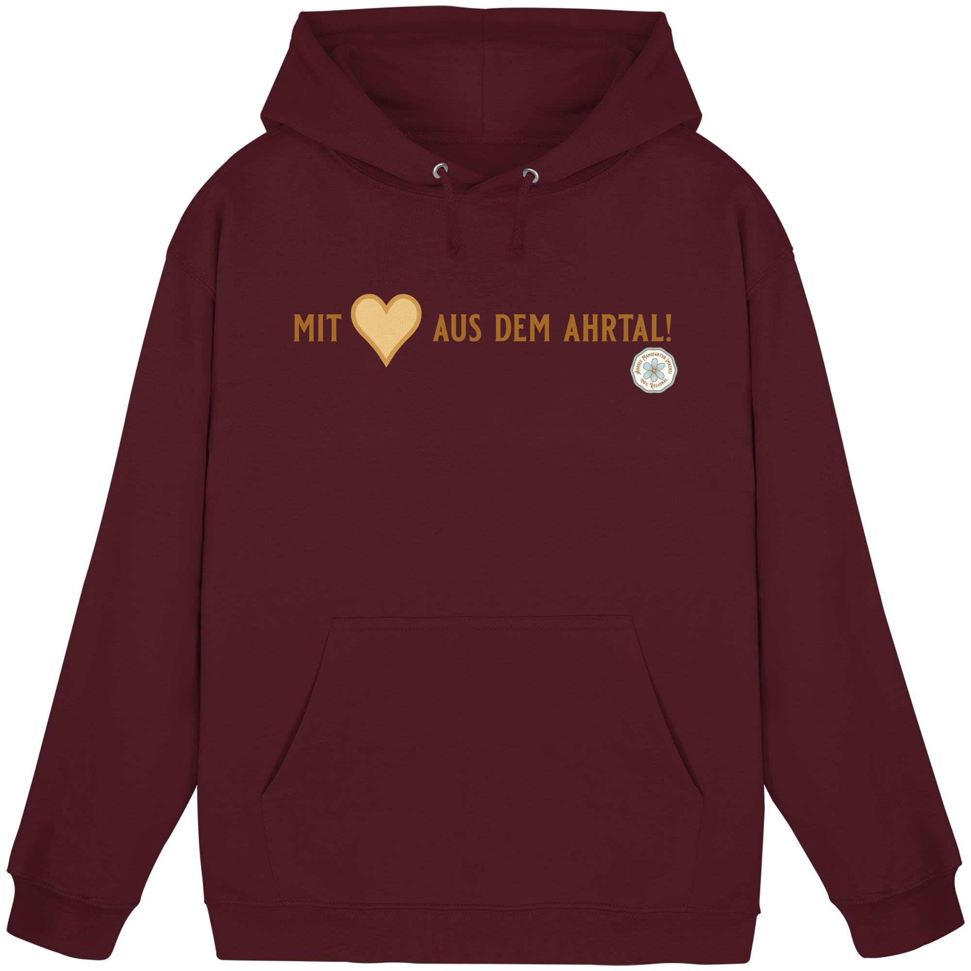 Mit Herz aus dem Ahrtal! - Basic Unisex Hoodie