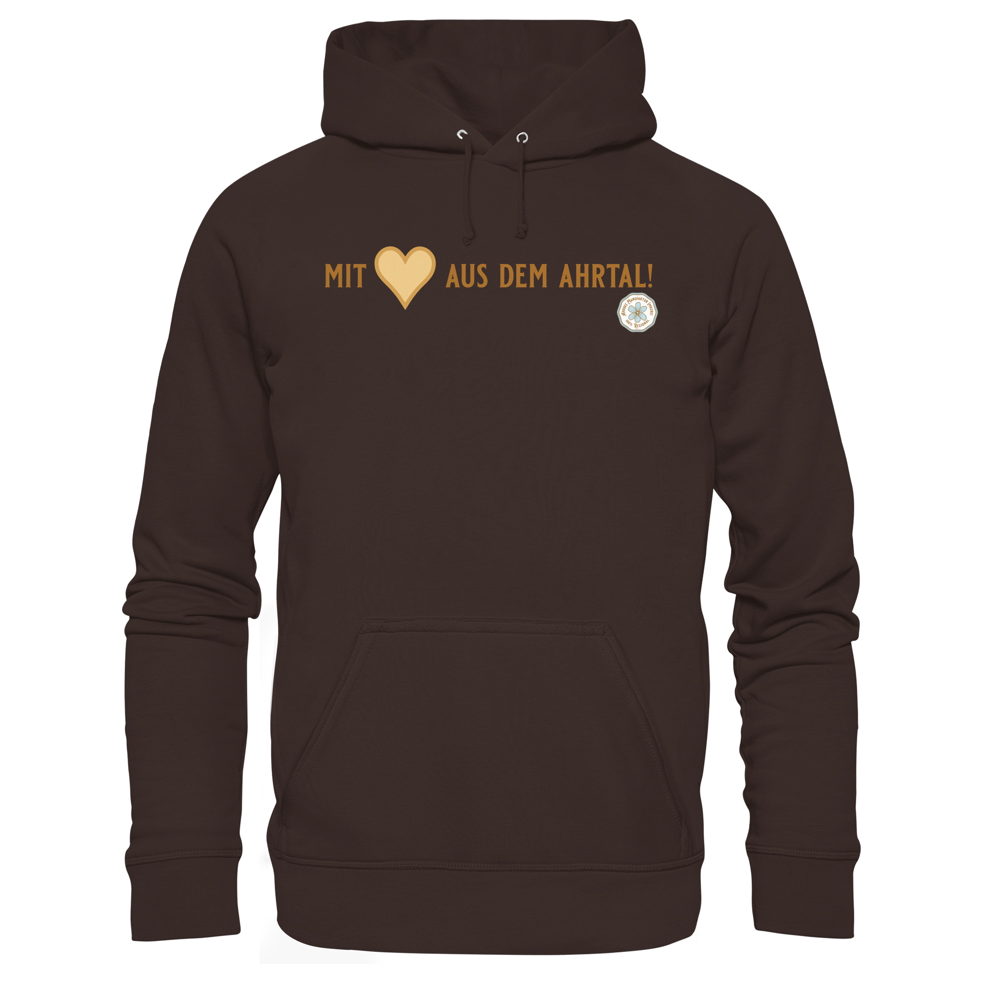 Mit Herz aus dem Ahrtal! - Basic Unisex Hoodie