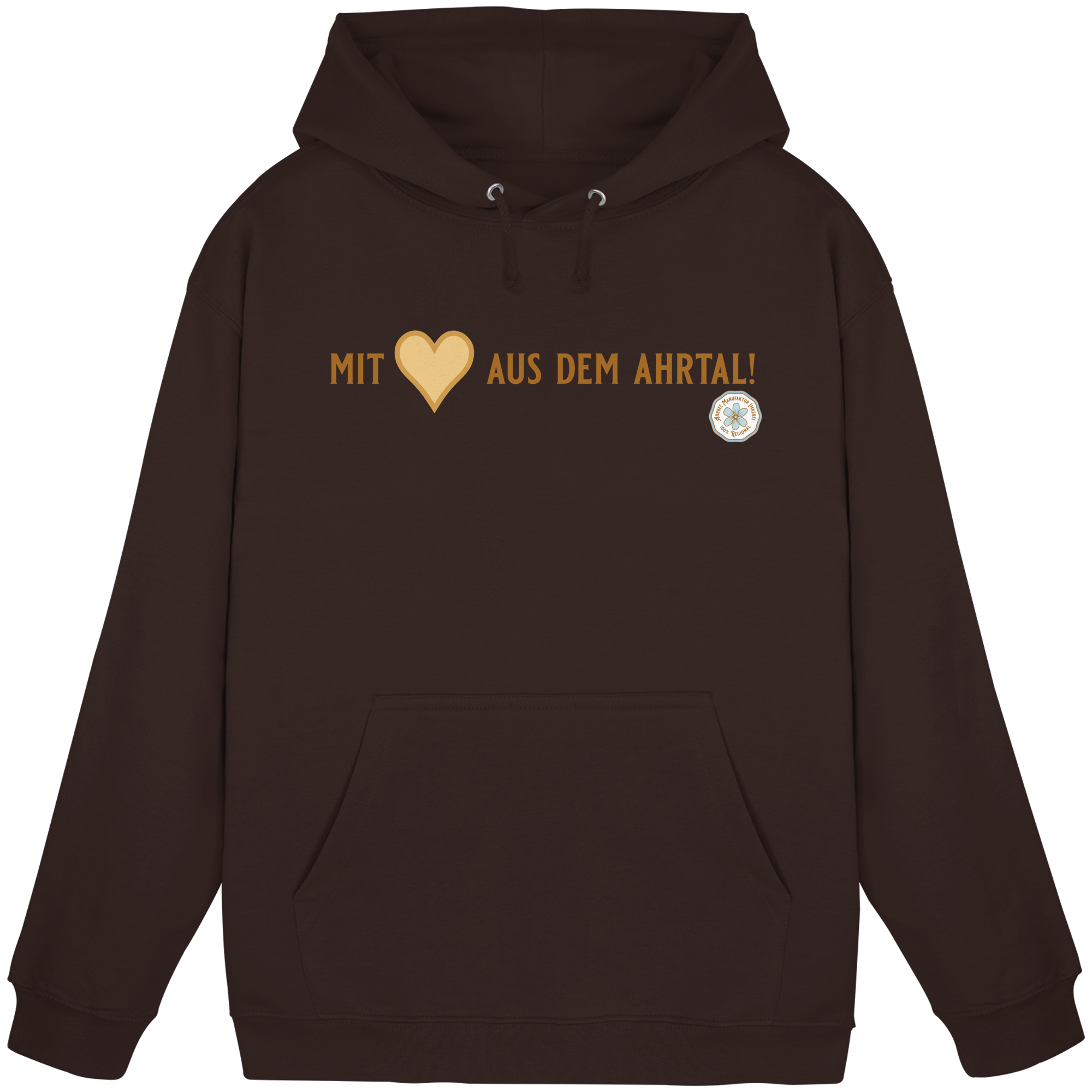Mit Herz aus dem Ahrtal! - Basic Unisex Hoodie