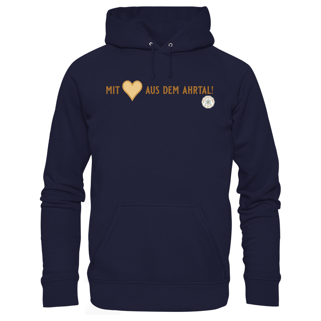 Mit Herz aus dem Ahrtal! - Basic Unisex Hoodie