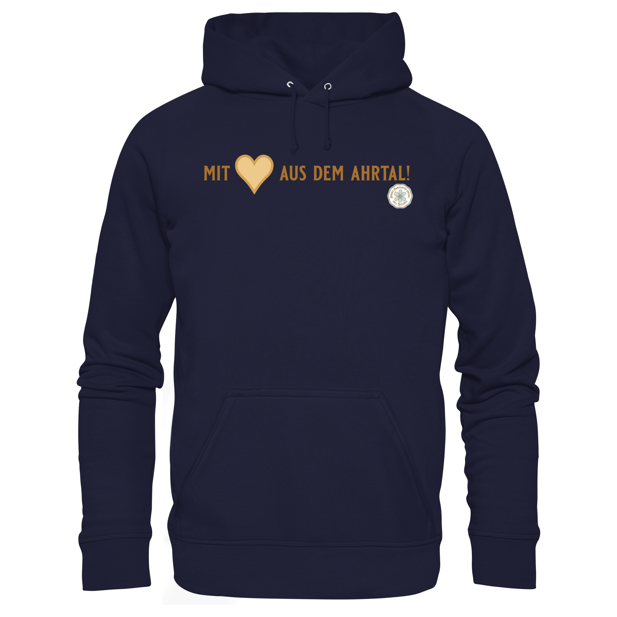 Mit Herz aus dem Ahrtal! - Basic Unisex Hoodie
