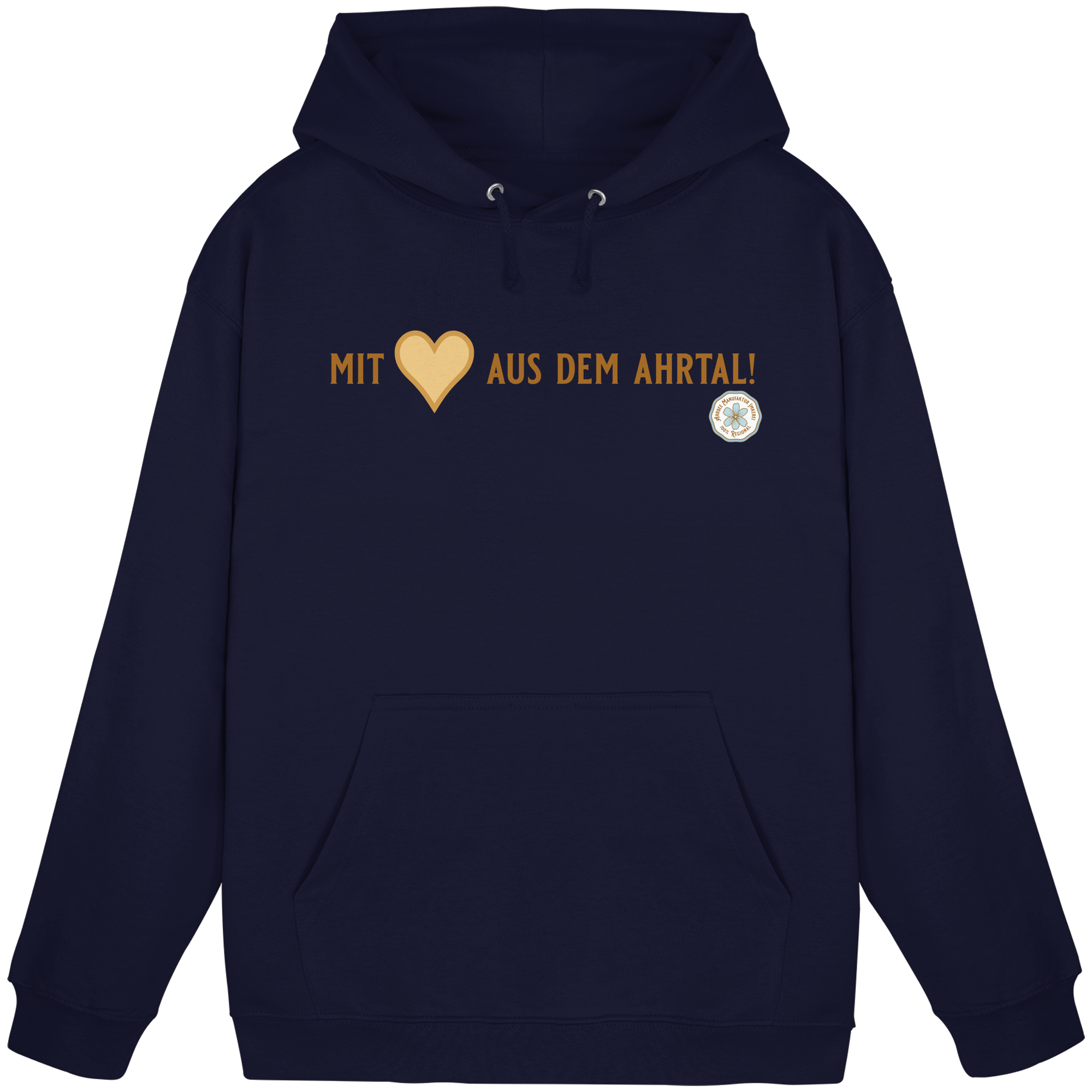 Mit Herz aus dem Ahrtal! - Basic Unisex Hoodie