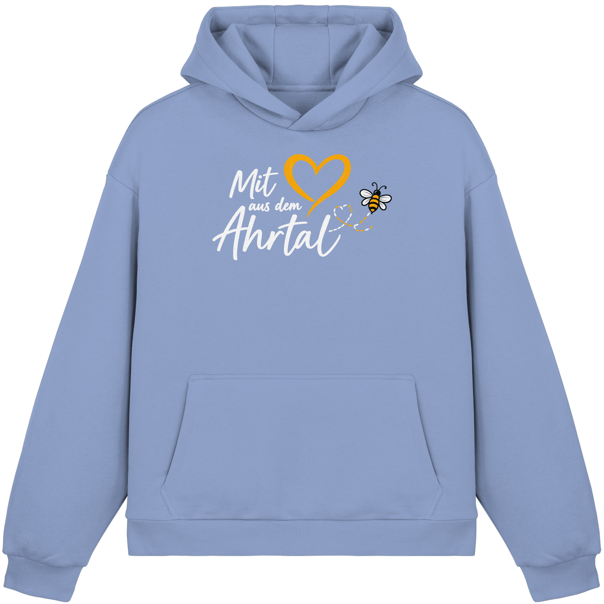 Mit Herz aus dem Ahrtal Bee Kollektion - Fluffy Boxcut Hoodie