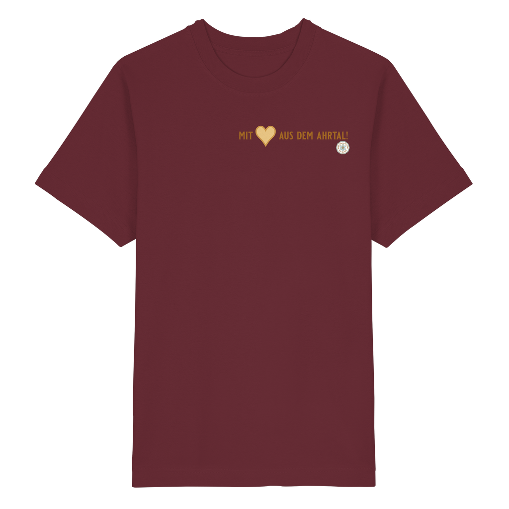Mit Herz aus dem Ahrtal! - Heavy Oversized Organic Shirt