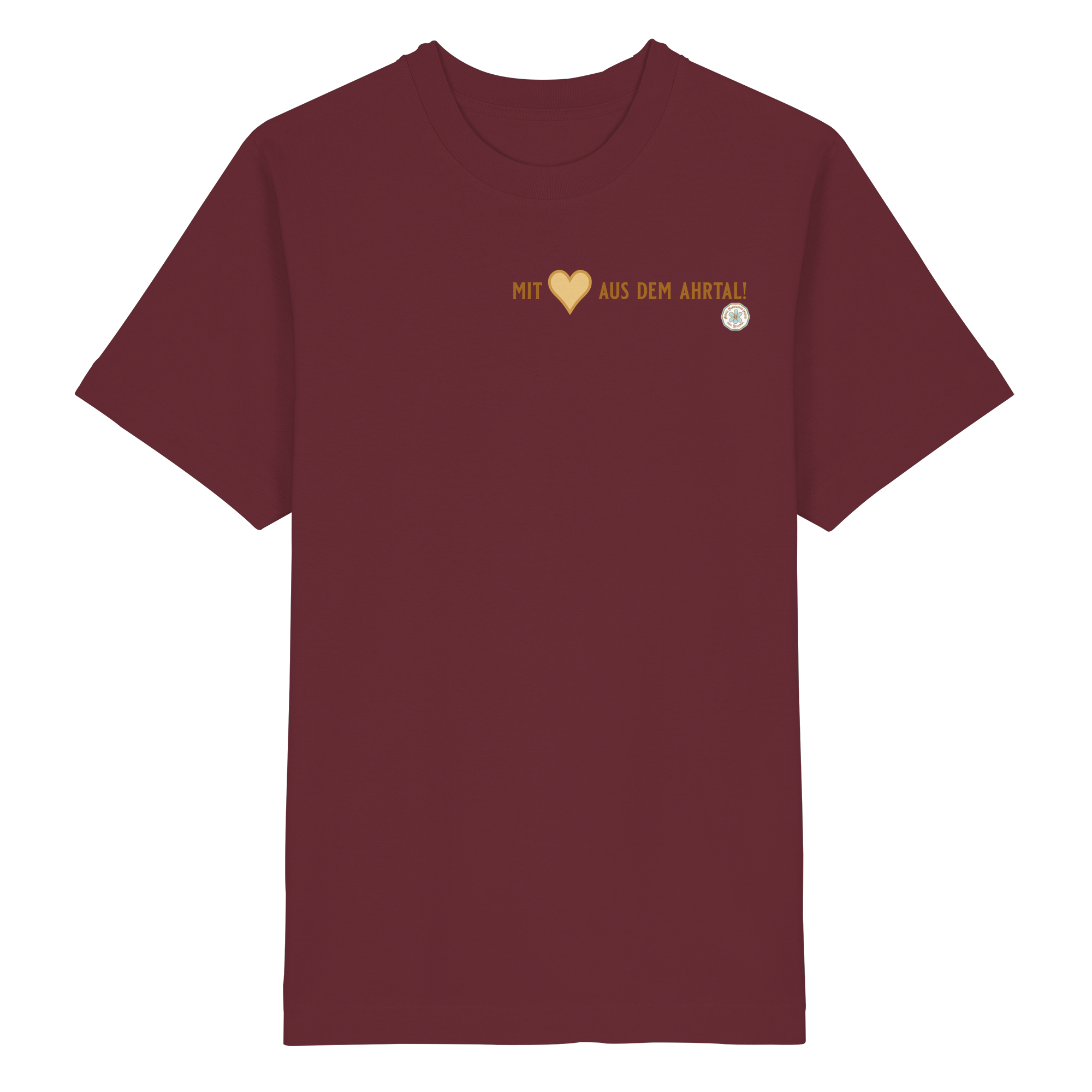 Mit Herz aus dem Ahrtal! - Heavy Oversized Organic Shirt