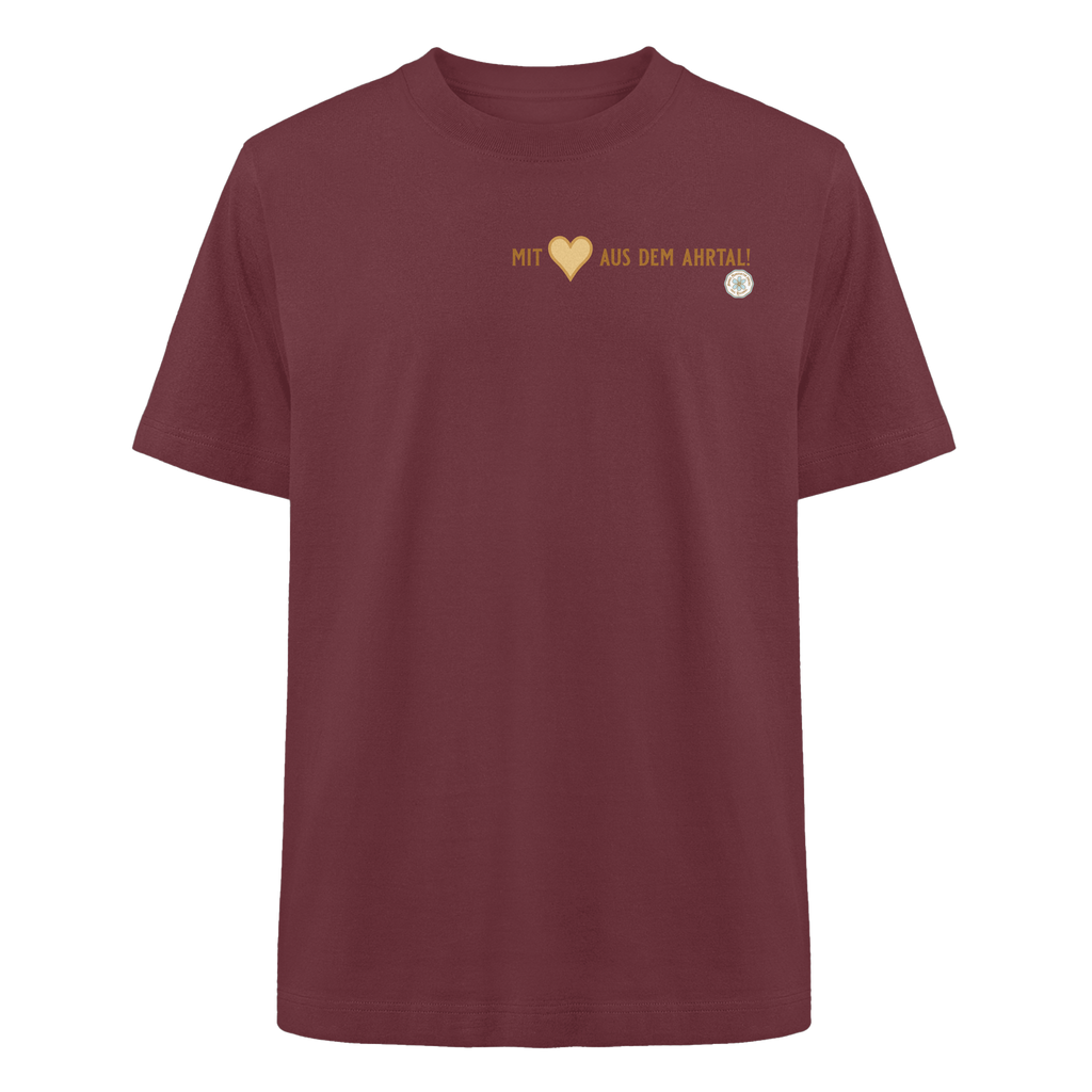 Mit Herz aus dem Ahrtal! - Heavy Oversized Organic Shirt