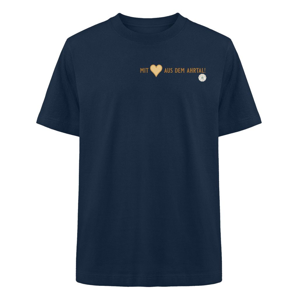 Mit Herz aus dem Ahrtal! - Heavy Oversized Organic Shirt