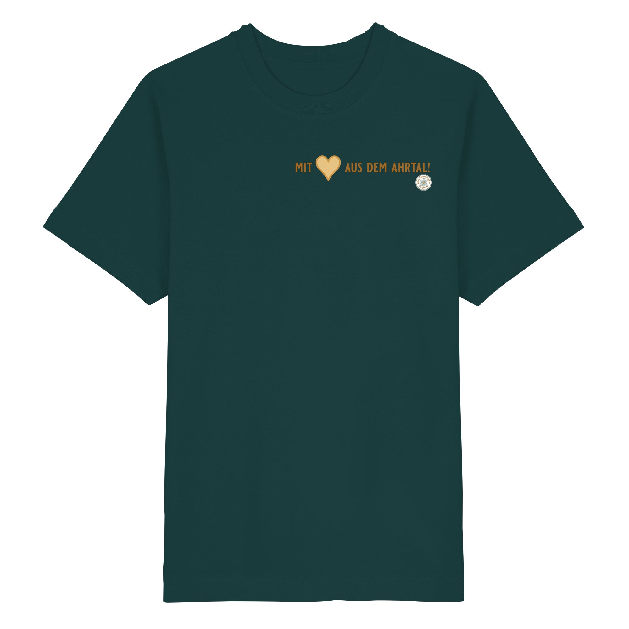 Mit Herz aus dem Ahrtal! - Heavy Oversized Organic Shirt