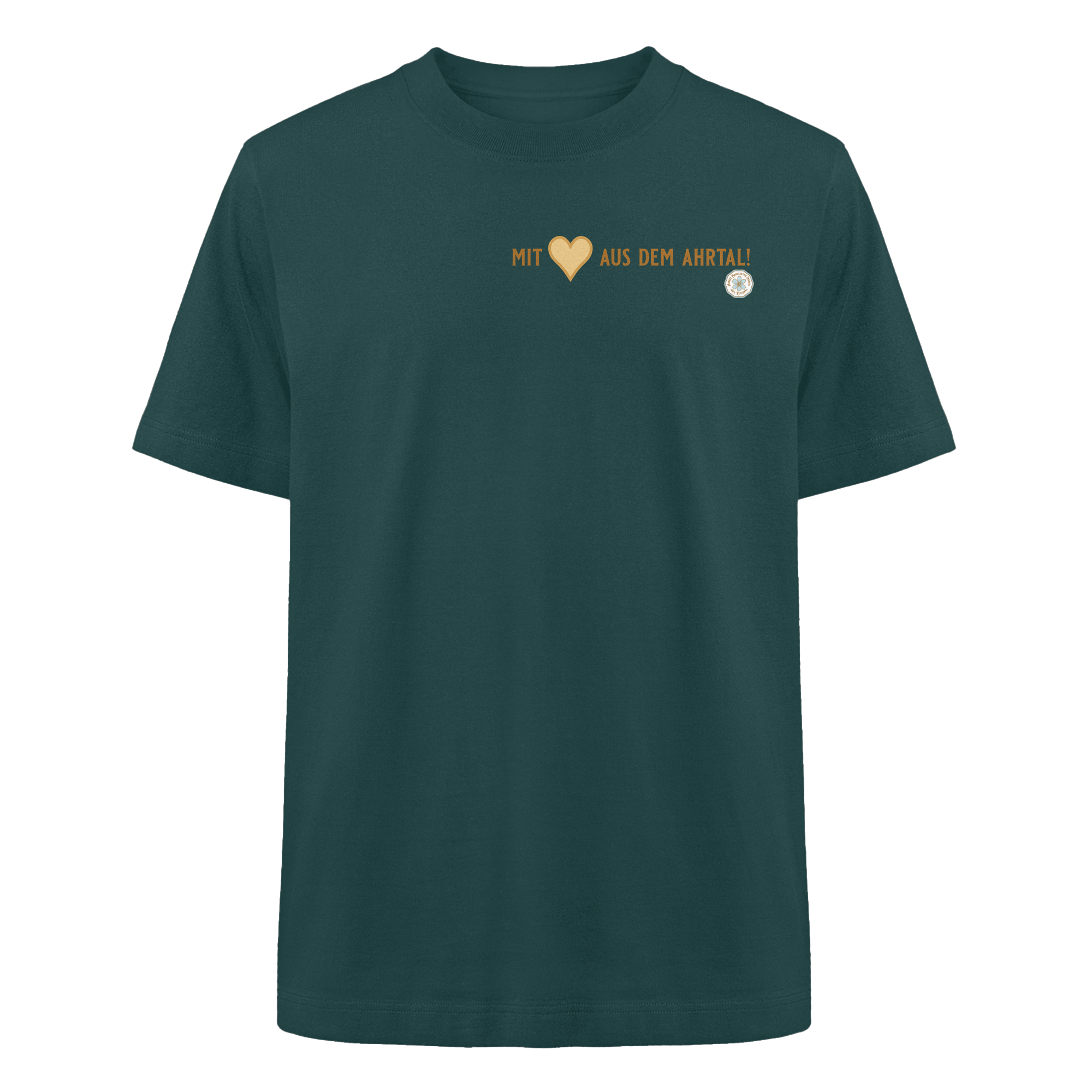 Mit Herz aus dem Ahrtal! - Heavy Oversized Organic Shirt