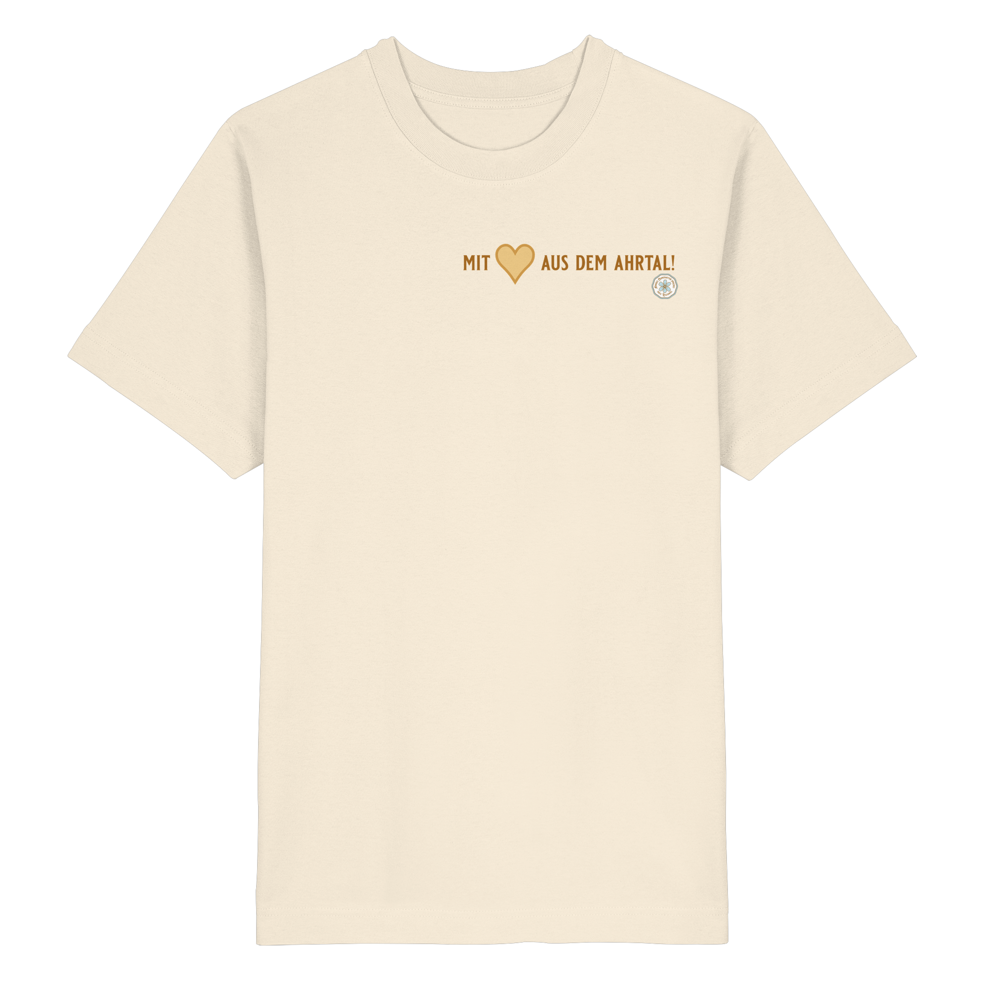 Mit Herz aus dem Ahrtal! - Heavy Oversized Organic Shirt
