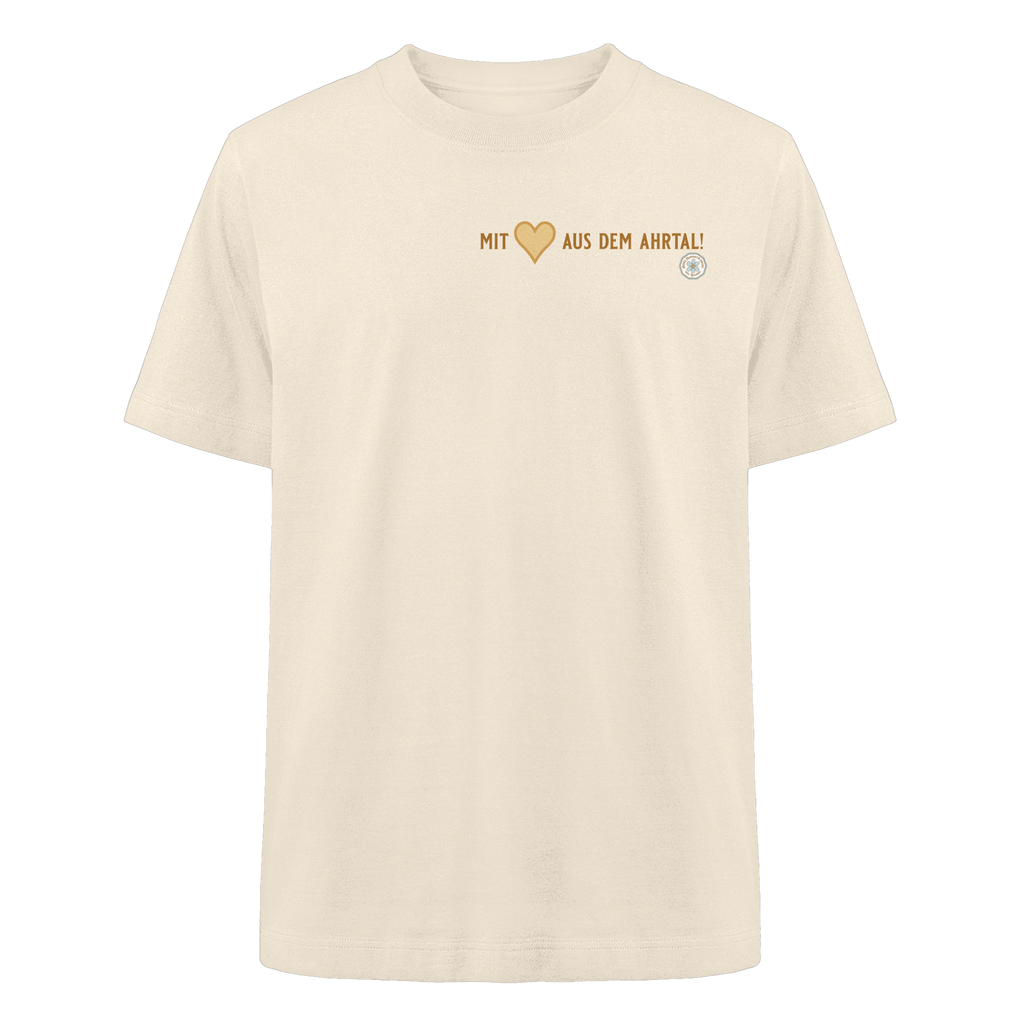Mit Herz aus dem Ahrtal! - Heavy Oversized Organic Shirt