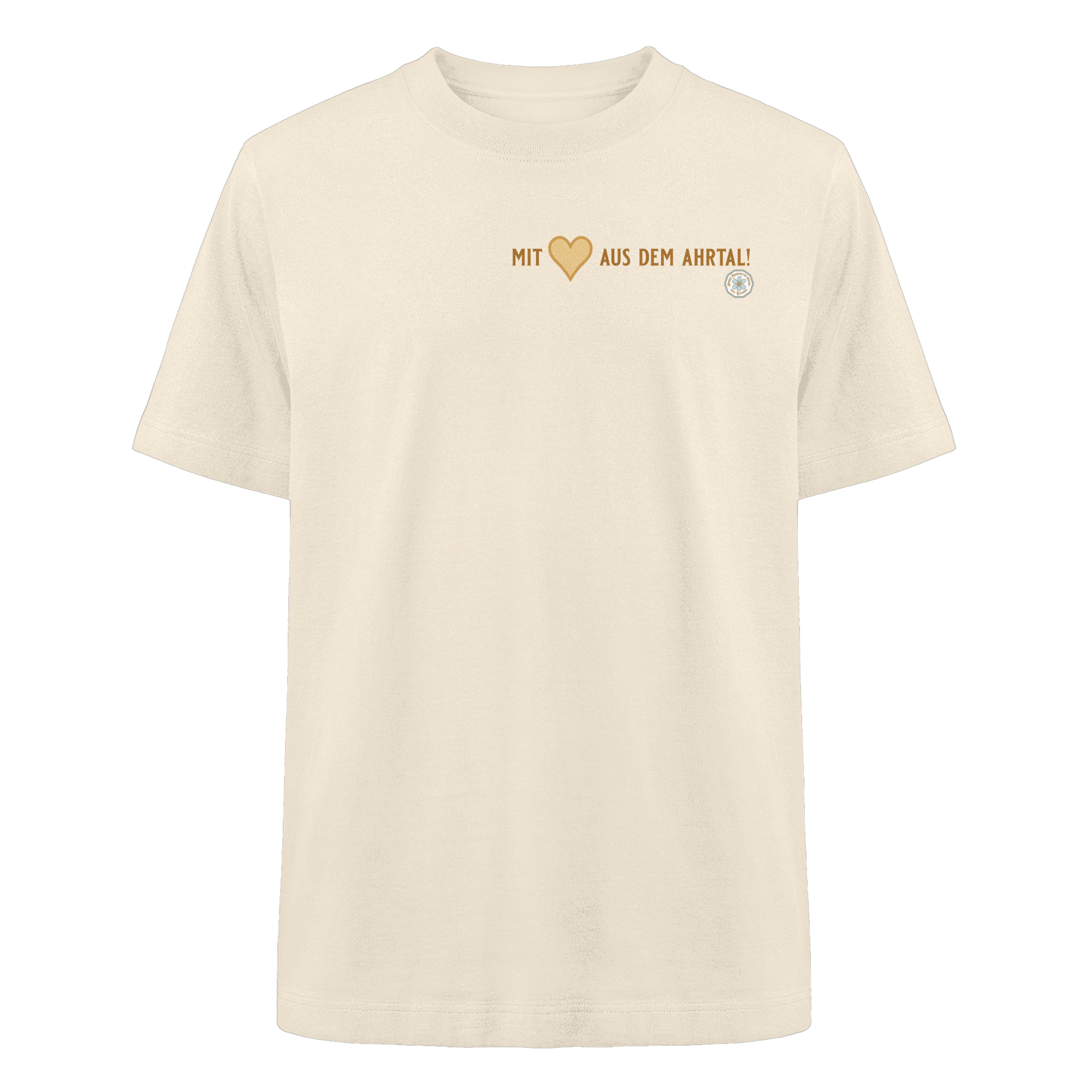 Mit Herz aus dem Ahrtal! - Heavy Oversized Organic Shirt