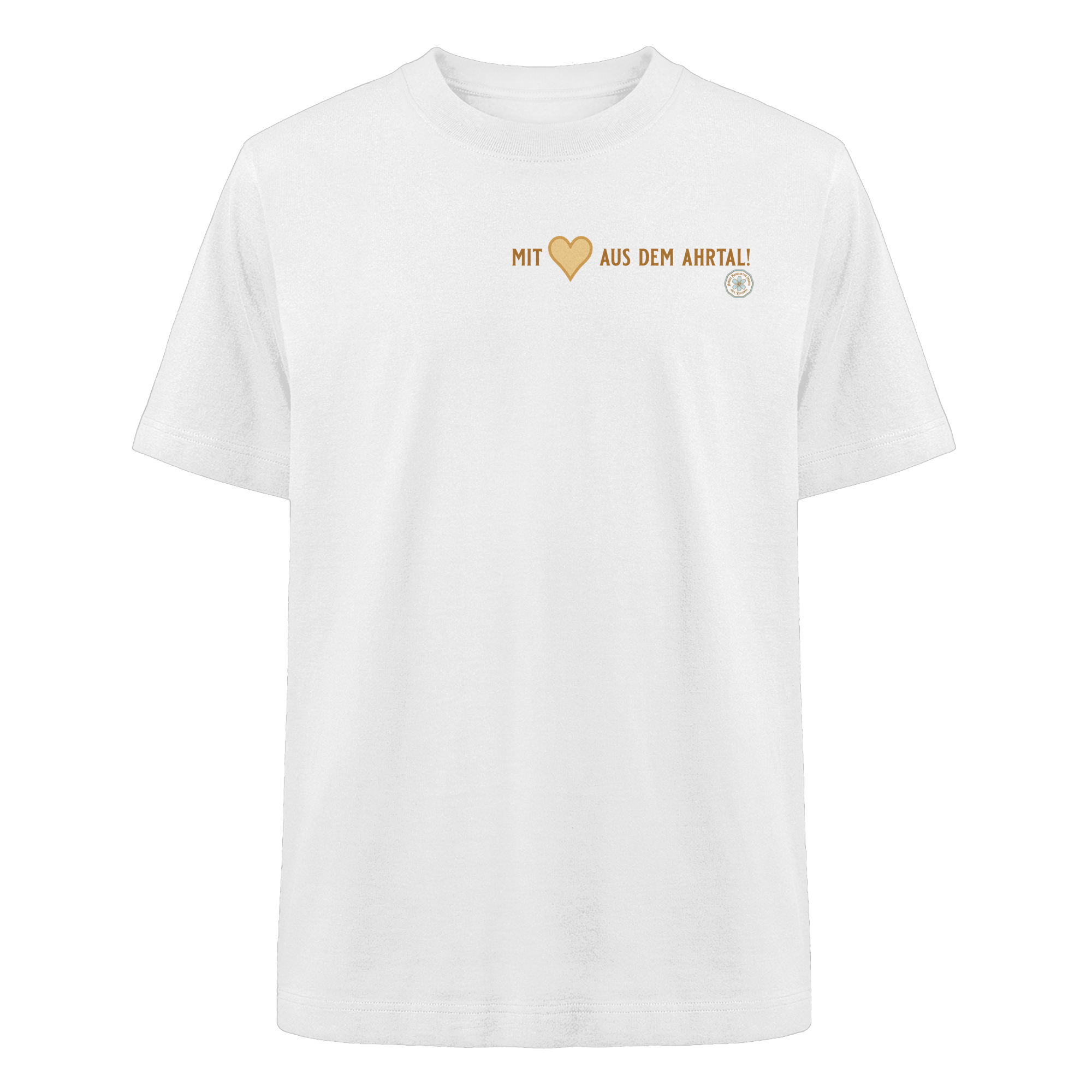 Mit Herz aus dem Ahrtal! - Heavy Oversized Organic Shirt