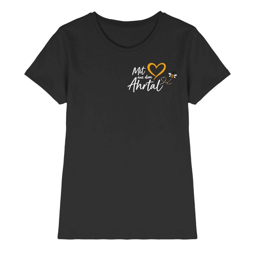 Mit Herz aus dem Ahrtal Bee Kollektion - Ladies Premium Shirt
