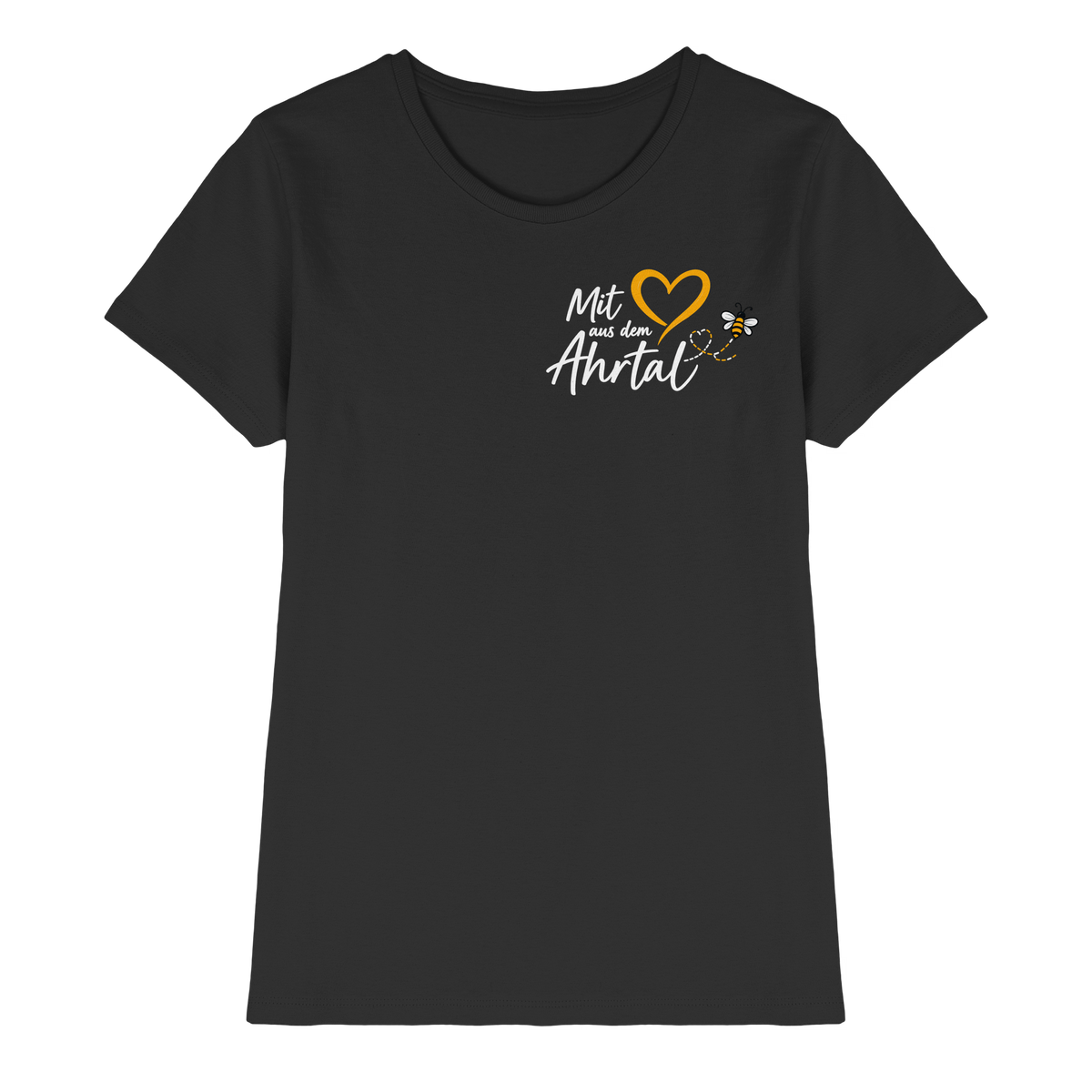 Mit Herz aus dem Ahrtal Bee Kollektion - Ladies Premium Shirt