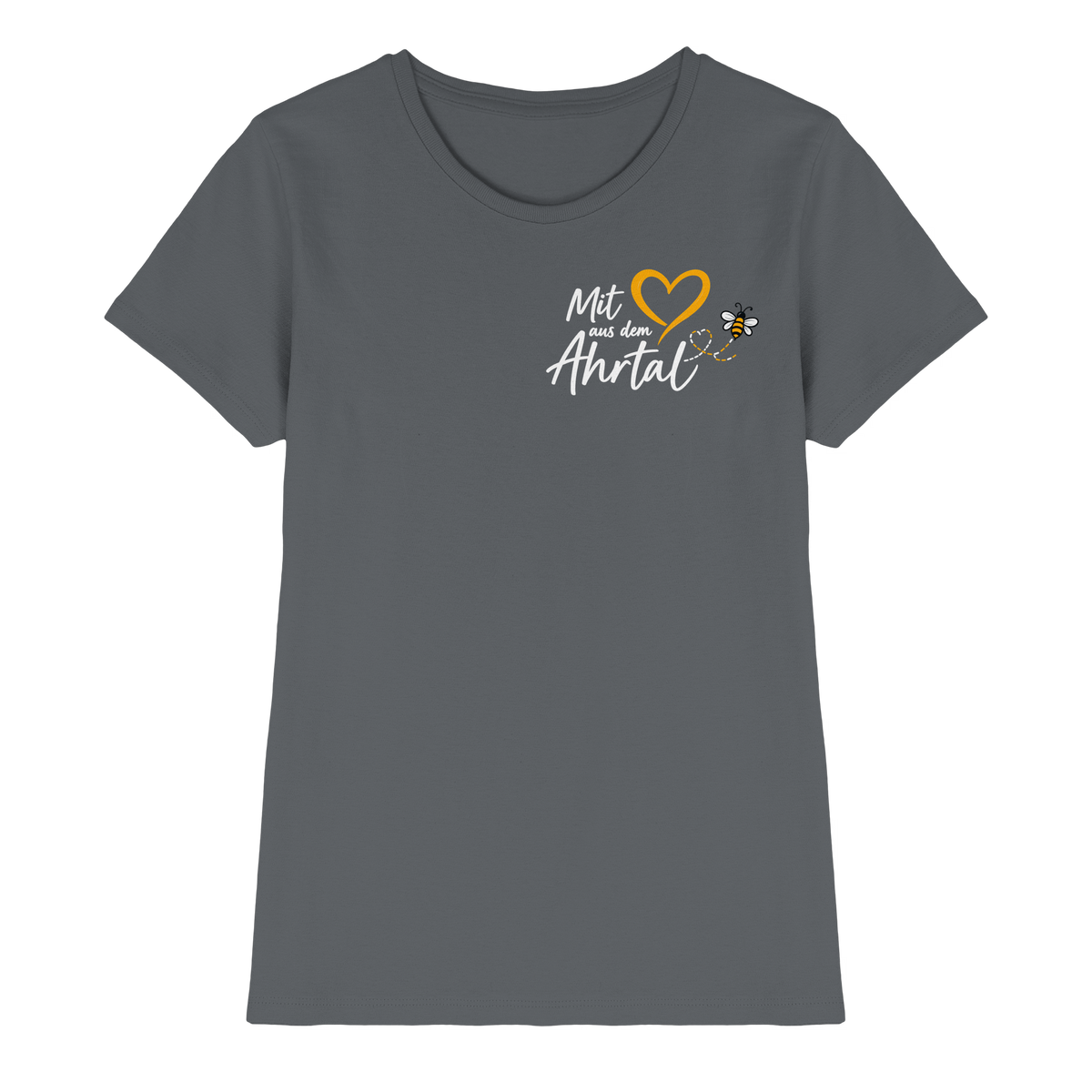 Mit Herz aus dem Ahrtal Bee Kollektion - Ladies Premium Shirt