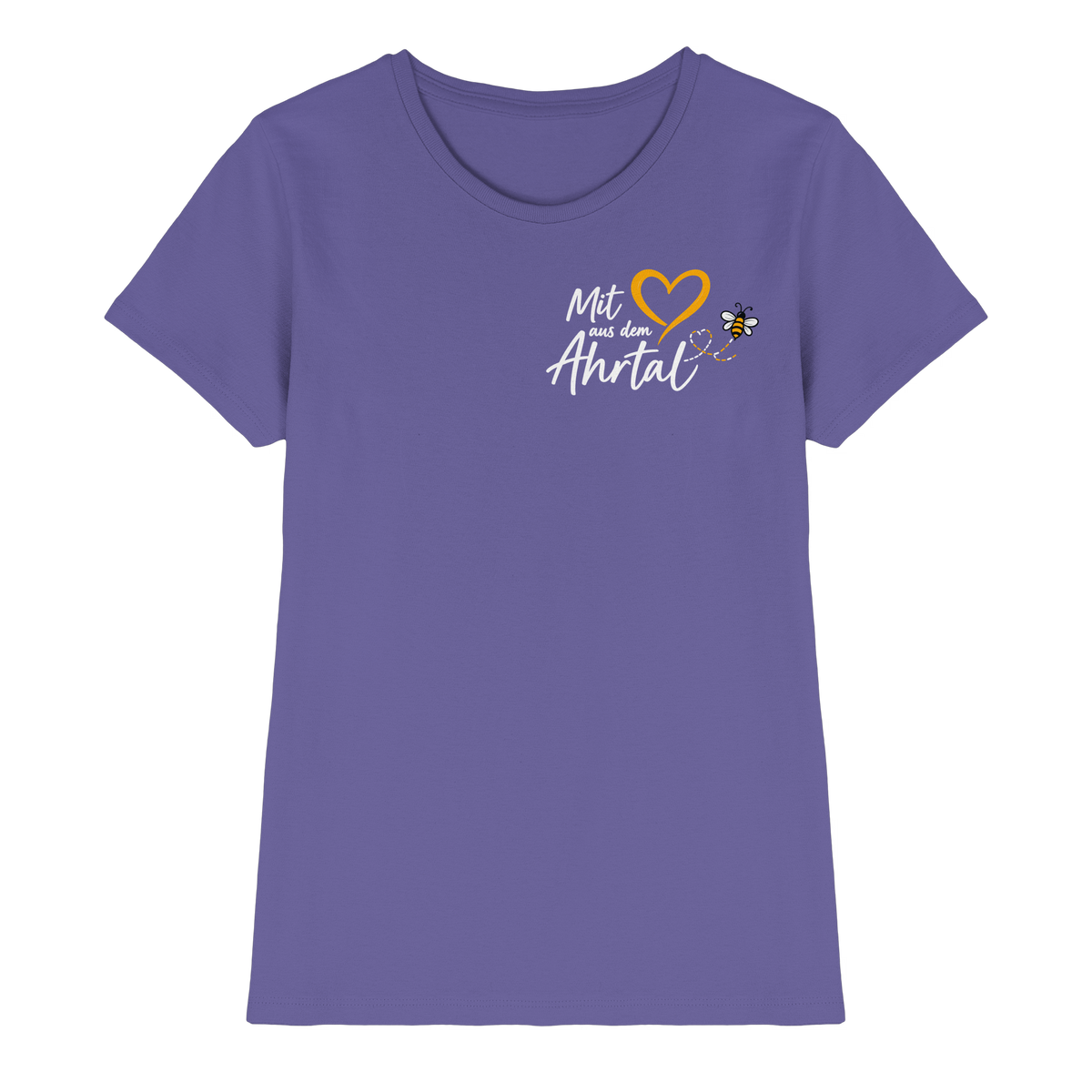Mit Herz aus dem Ahrtal Bee Kollektion - Ladies Premium Shirt