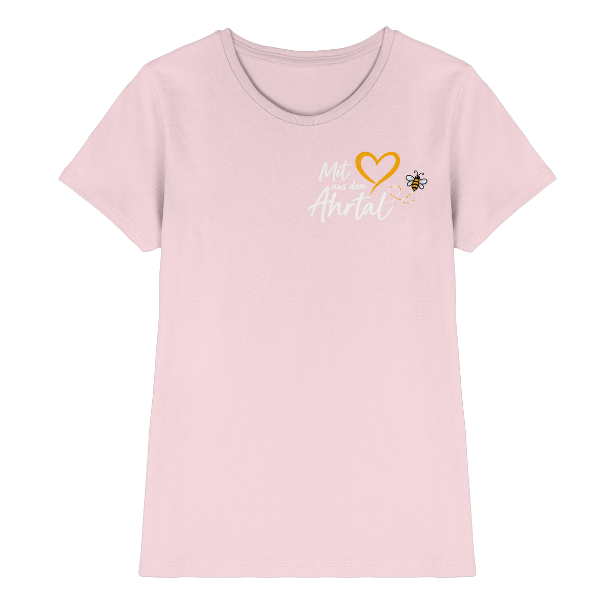 Mit Herz aus dem Ahrtal Bee Kollektion - Ladies Premium Shirt