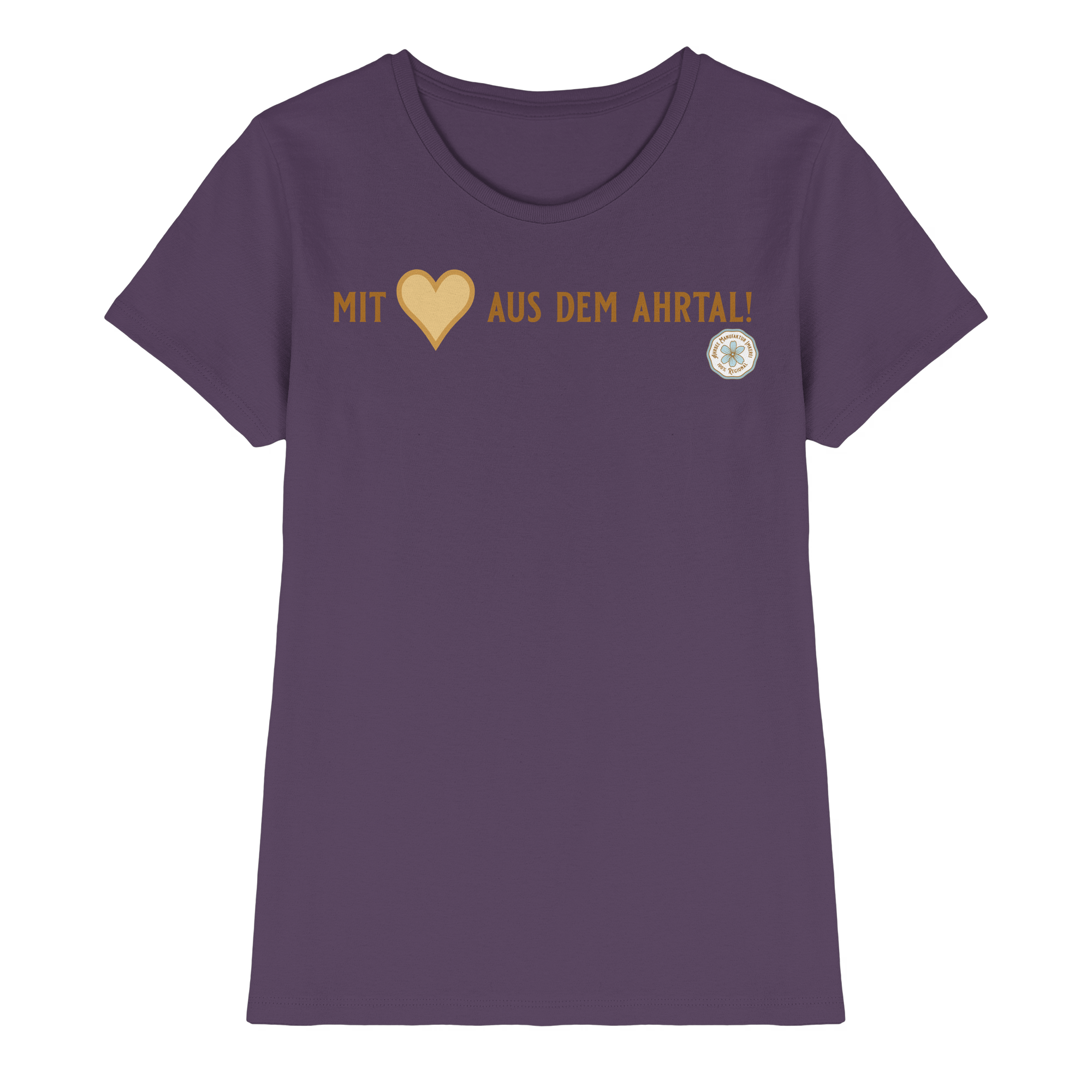 Mit Herz aus dem Ahrtal! - Ladies Premium Shirt