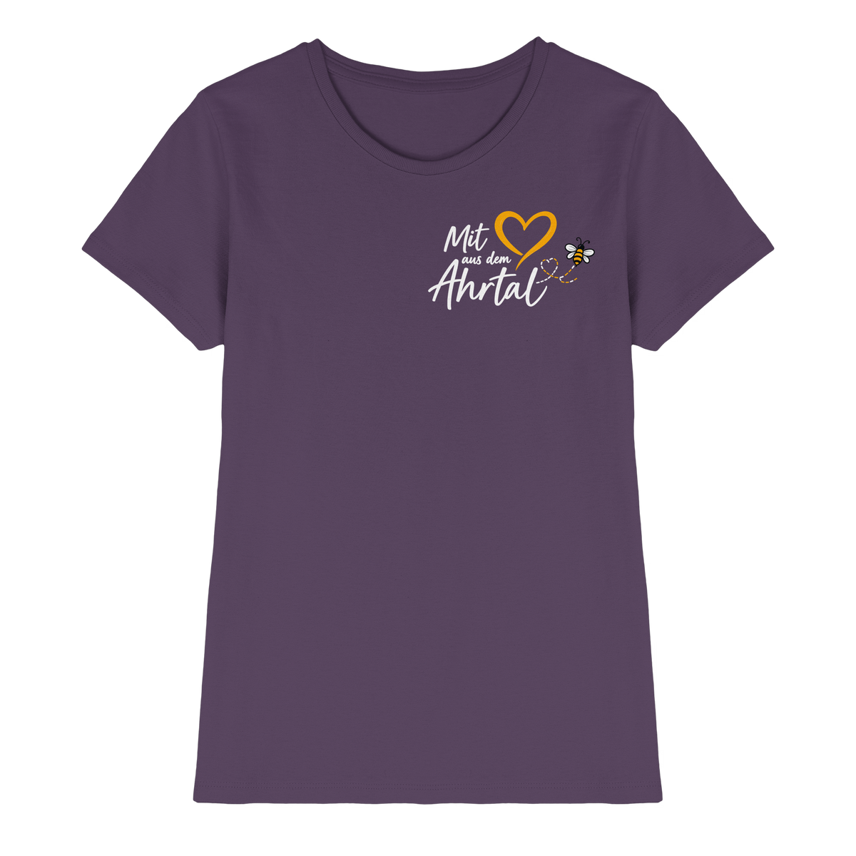 Mit Herz aus dem Ahrtal Bee Kollektion - Ladies Premium Shirt