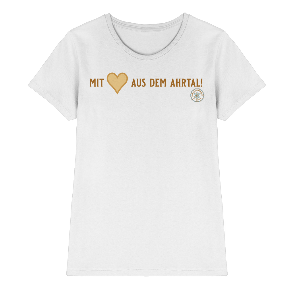 Mit Herz aus dem Ahrtal! - Ladies Premium Shirt