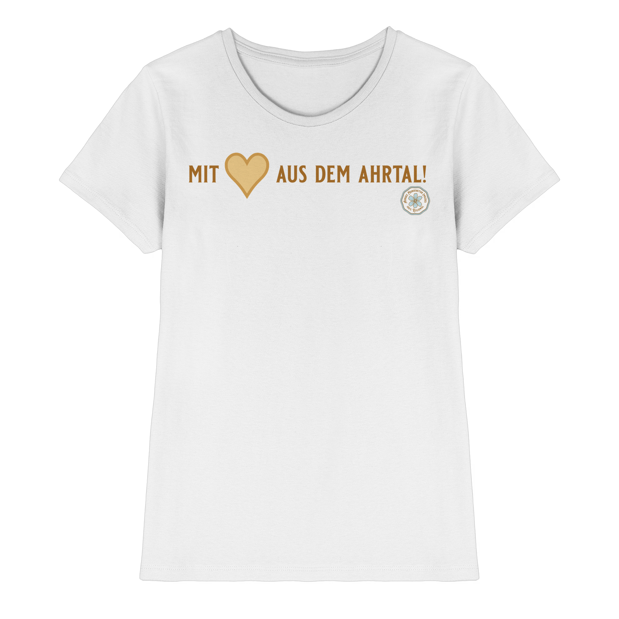 Mit Herz aus dem Ahrtal! - Ladies Premium Shirt