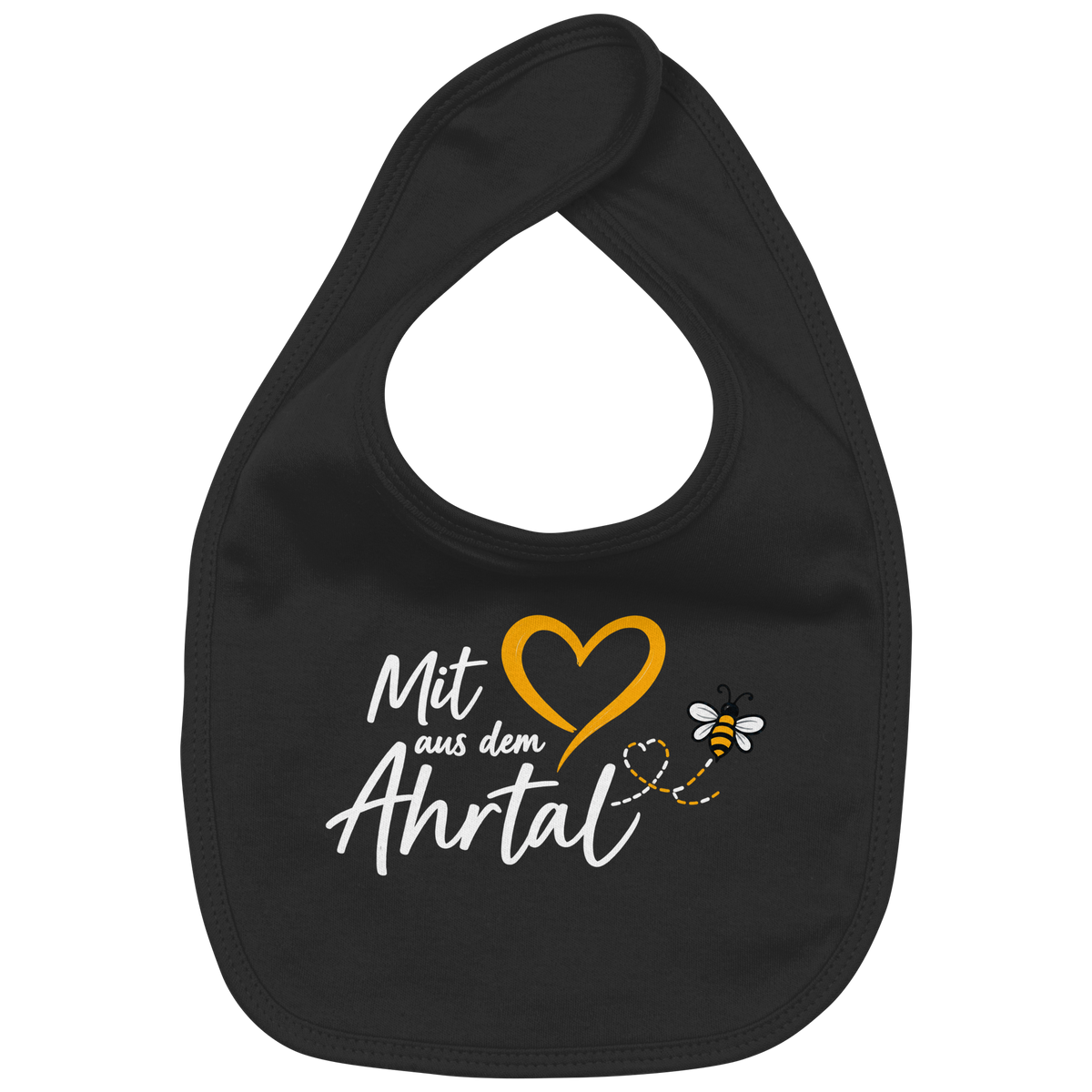 Mit Herz aus dem Ahrtal Bee Kollektion - Baby-Lätzchen