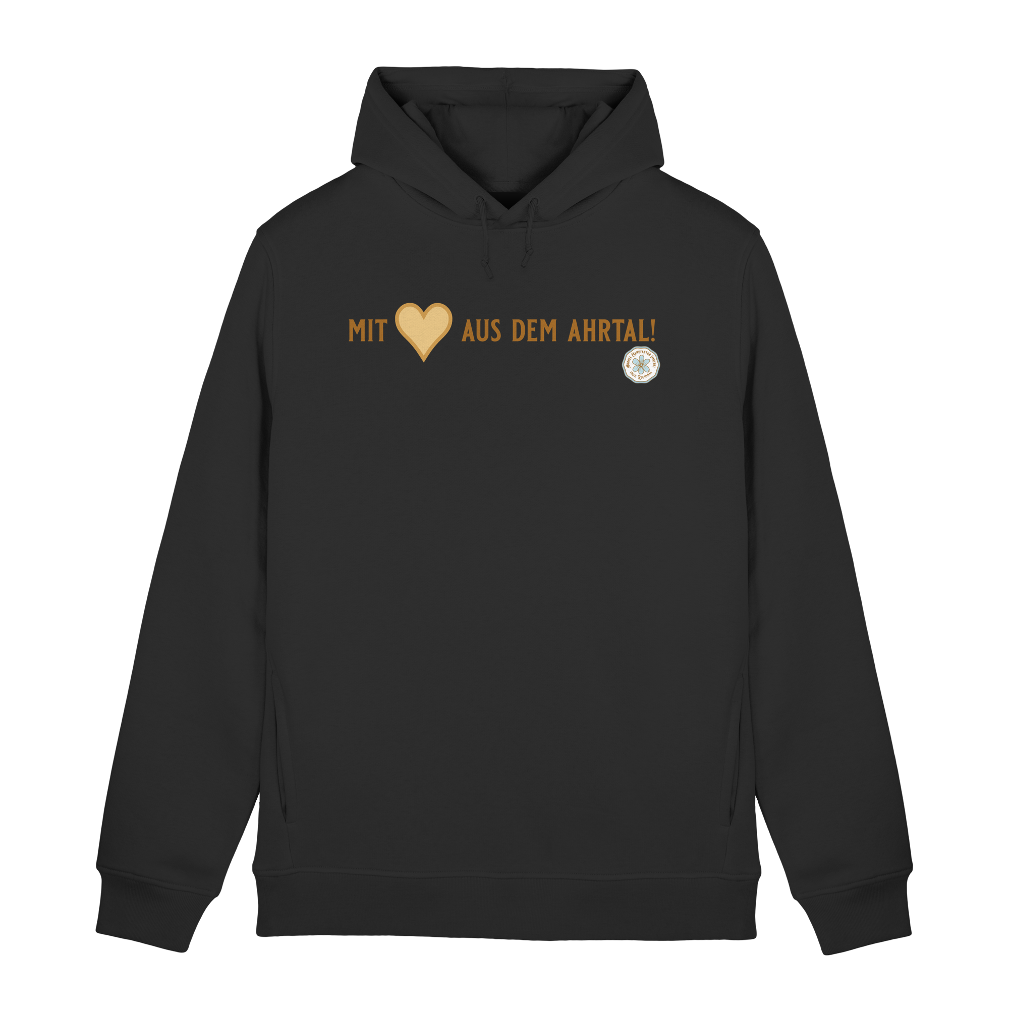 Mit Herz aus dem Ahrtal! - Organic Hoodie B&C