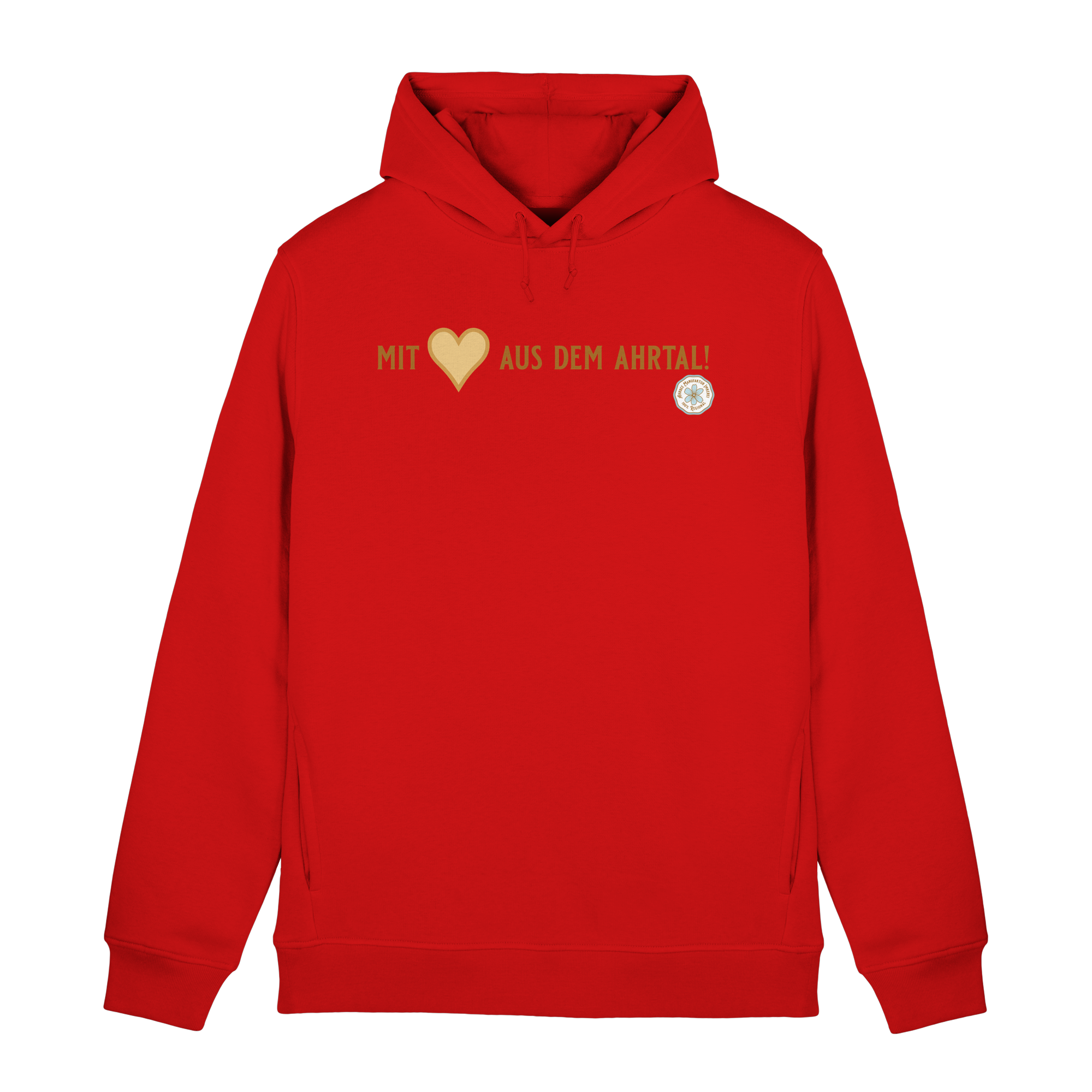 Mit Herz aus dem Ahrtal! - Organic Hoodie B&C