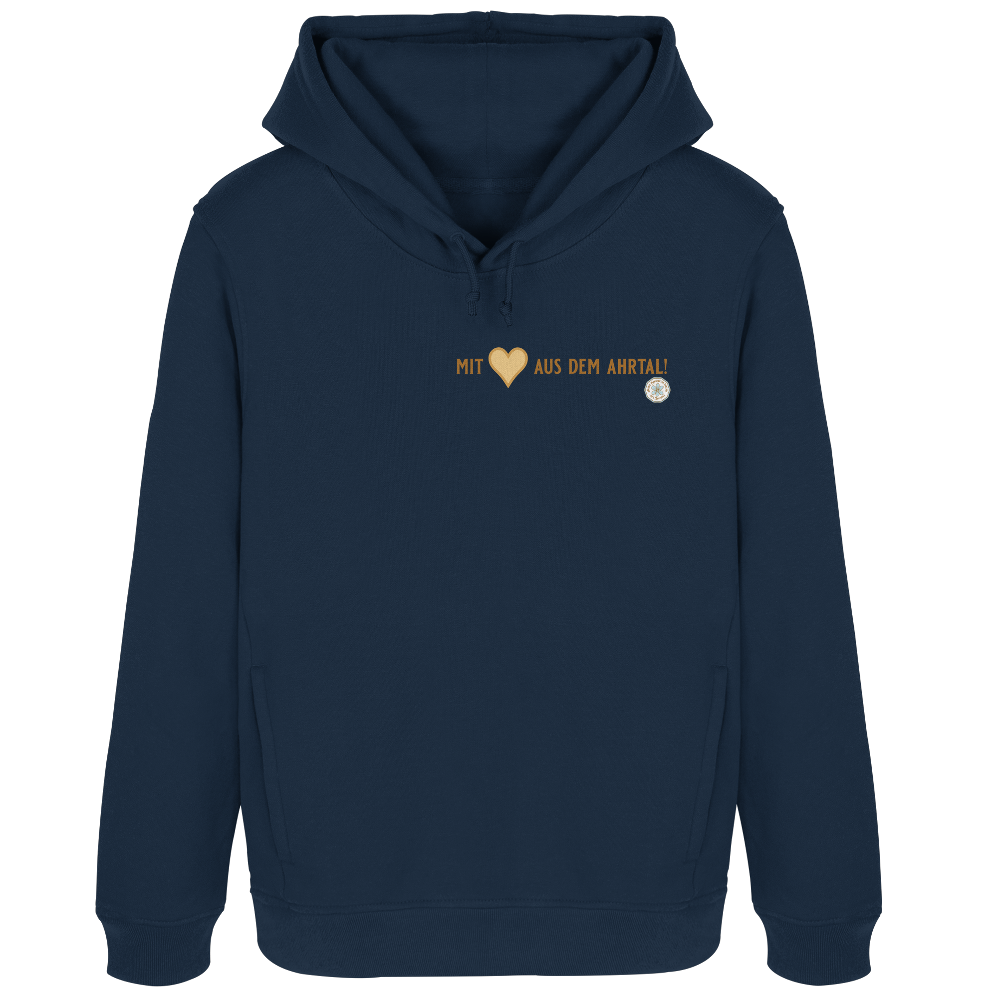 Mit Herz aus dem Ahrtal! - Womens Organic Hoodie B&C