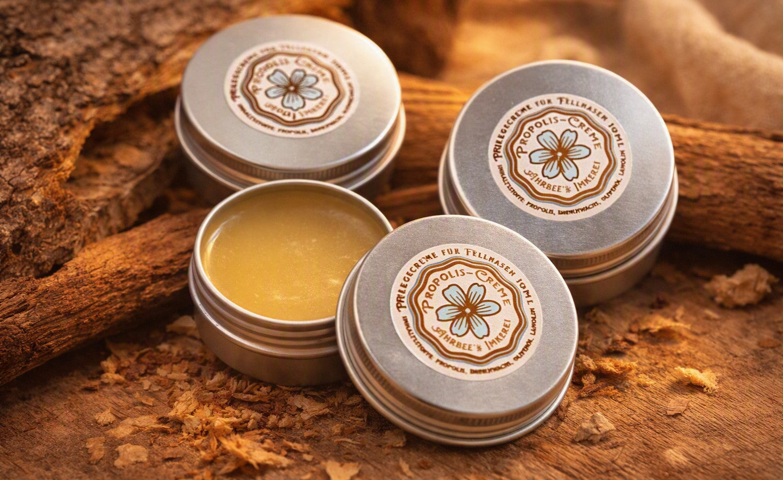 Propolis Pfotenpflege – Natürliche Schutzcreme für Fellnasen