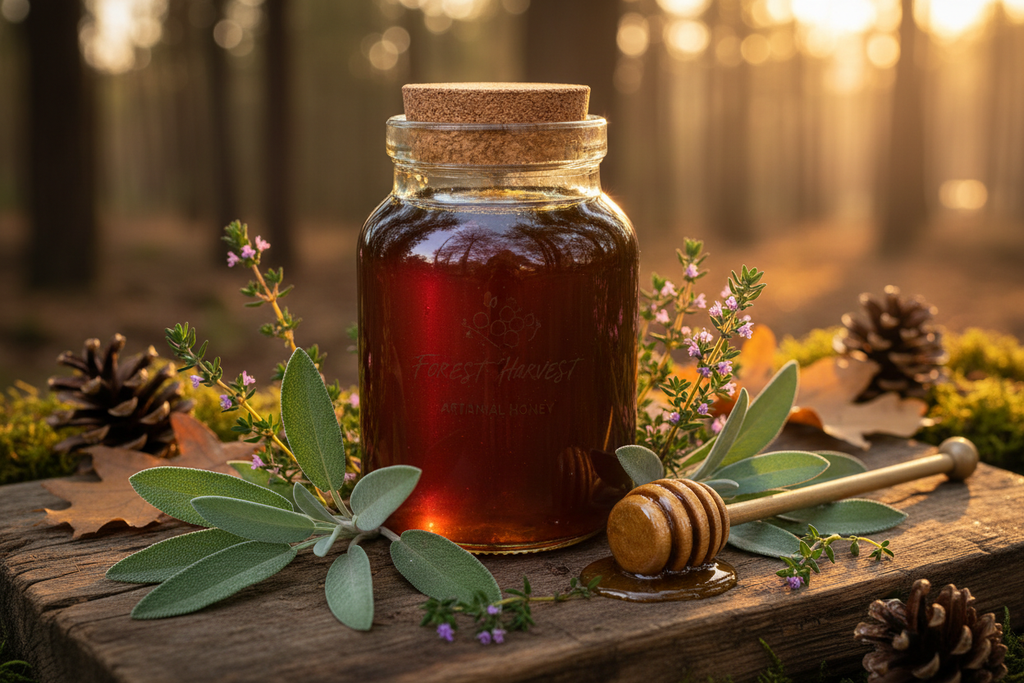 Waldhonig, Salbei und Thymian